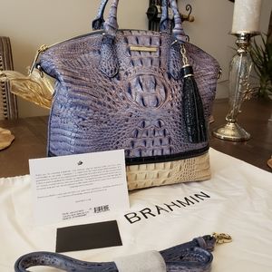 BRAHMIN Large Duxbury Washed Indigo